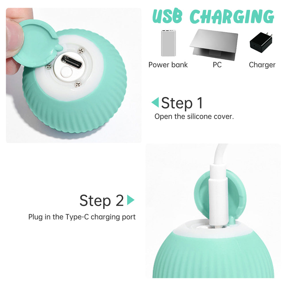 PurrPlay – Smart Electric Cat Ball