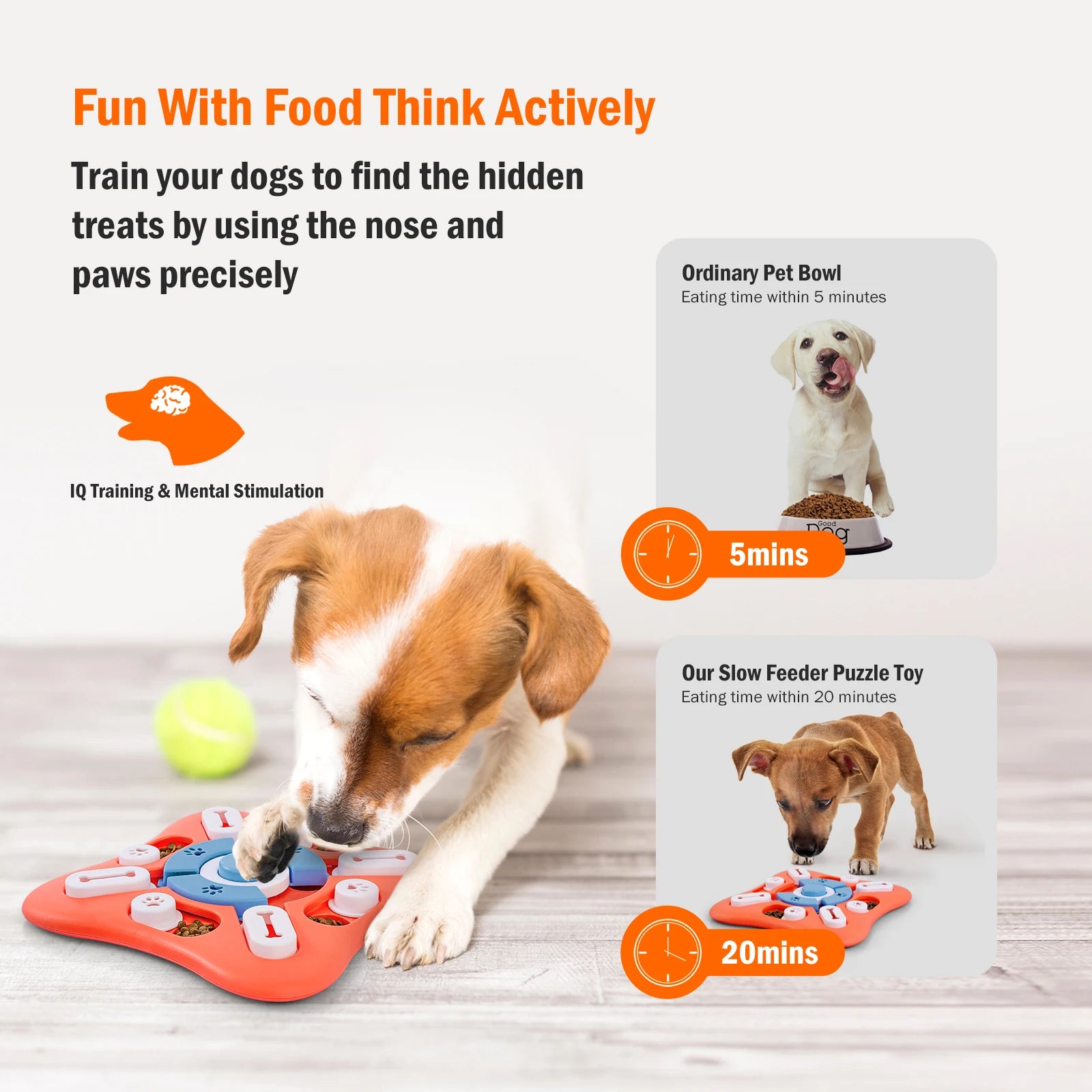 Pawzzle - Smart Dog Puzzle Feeder