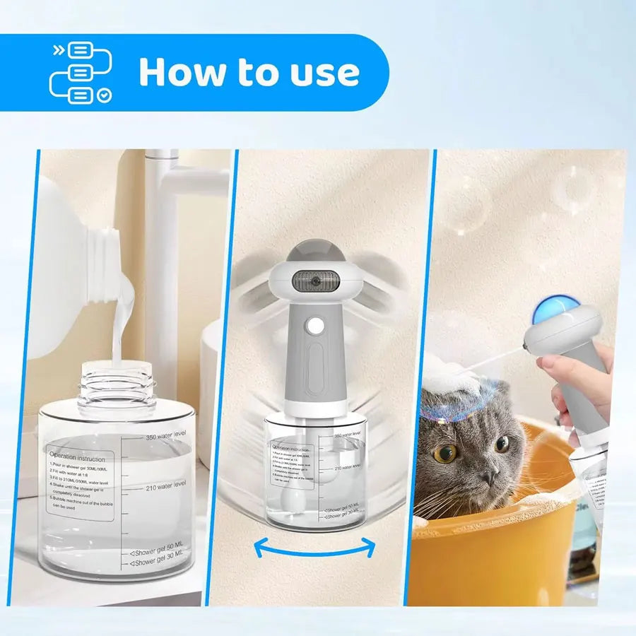 BubblePaws - Pet Foaming Cleanser