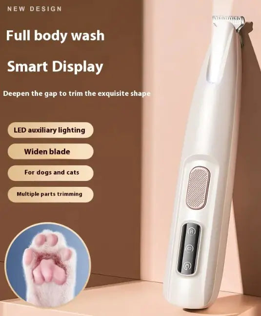 PawTrim Pro – LED Light Pet Paw Trimmer