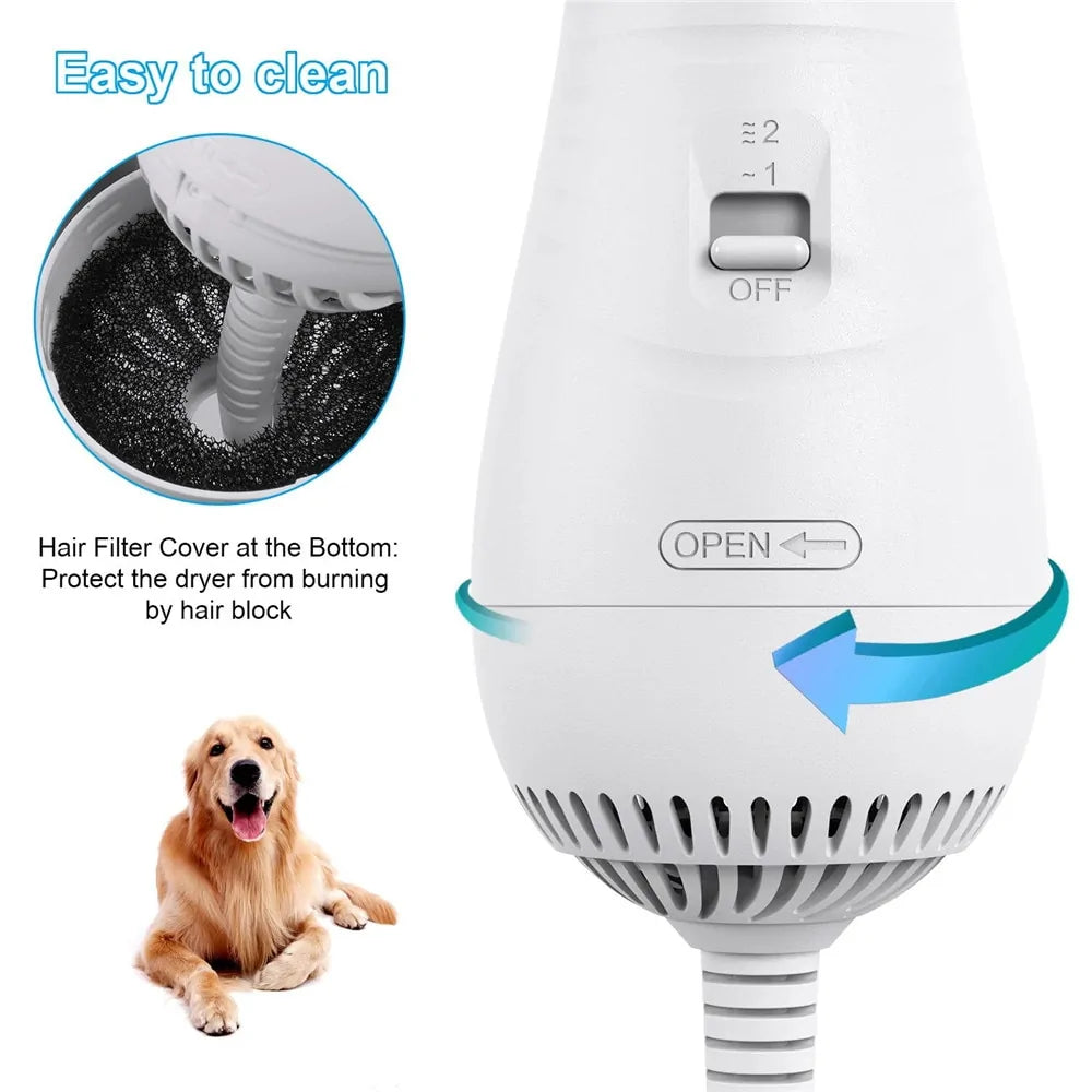 FurDryer Pro – Portable 2-in-1 Dog Hair Dryer